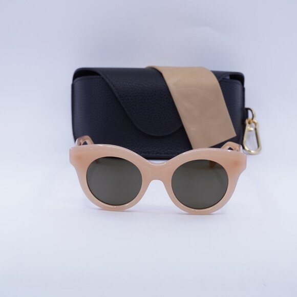 Loewe LW40126I 72E Round Sunglasses – Shiny Pink\Grey - Picture 3 of 10